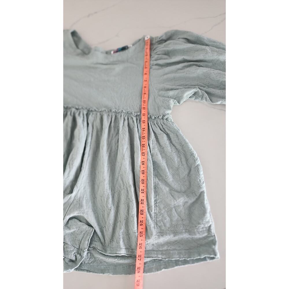 Free People Beach Beyond Obsessed Babydoll Romper Small Coastal Cowgirl Summer - Picture 5 of 11